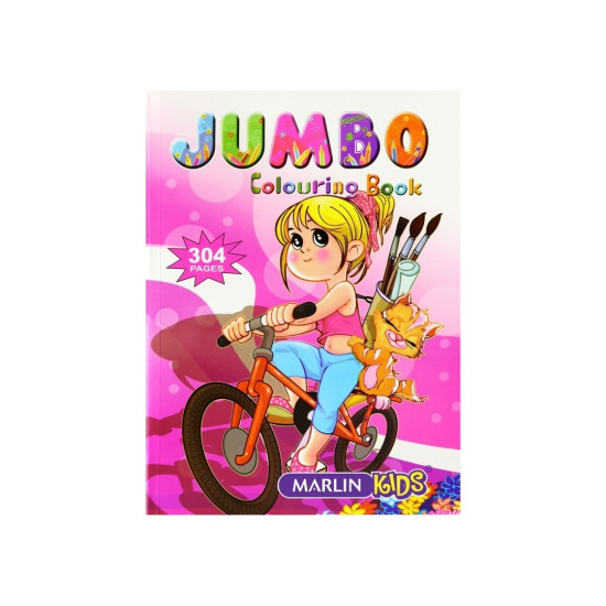 Marlin - Jumbo Colouring Book 304 Page (021E)