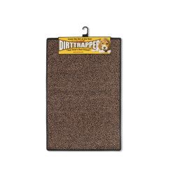 Dirt Trapper Indoor Mat - 90cm x 60cm Assorted Colour (M1) - Brown - colour: Brown