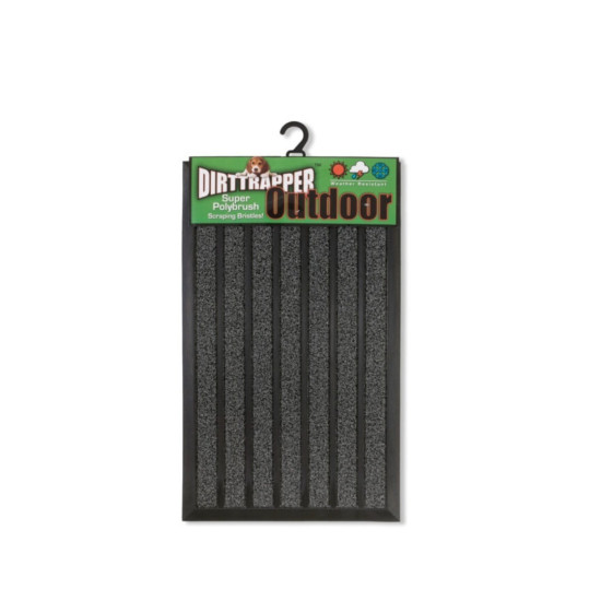 Dirt Trapper Outdoor Mat - 120cm x 80cm Assorted Colour - Grey - colour: Grey