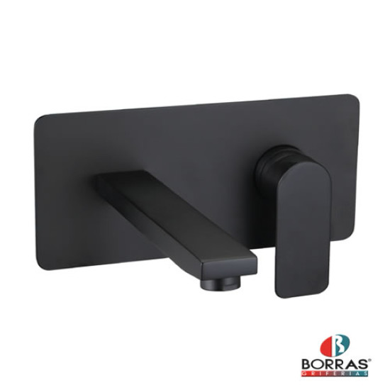 Borras - Basin Mixer Single Lever Black BGIRWMBB
