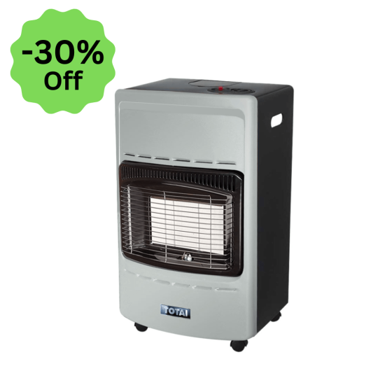 Totai – Gas Rollabout Heater Silver – 16/DK1010