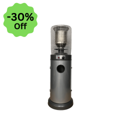 Totai - Polo Patio Gas Heater - 2 Tone Grey - 16/DK1027G