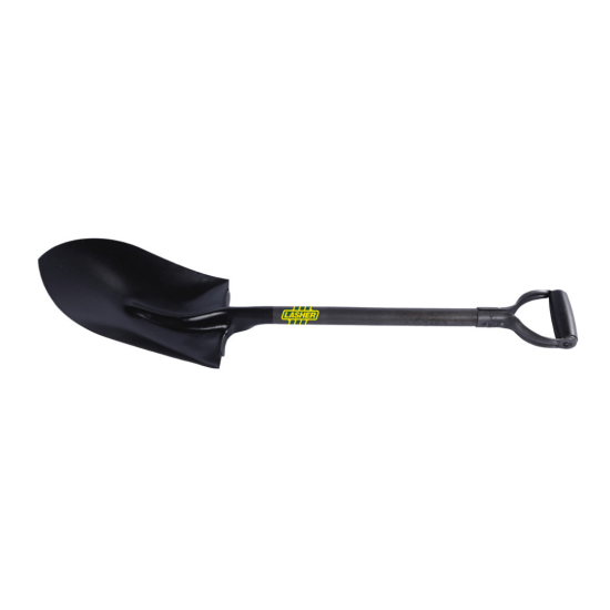 Lasher Shovel Round Nose MB2 MHSS