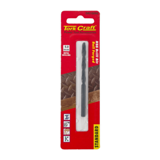 Tork Craft - Drill Bit HSS 5.0mm