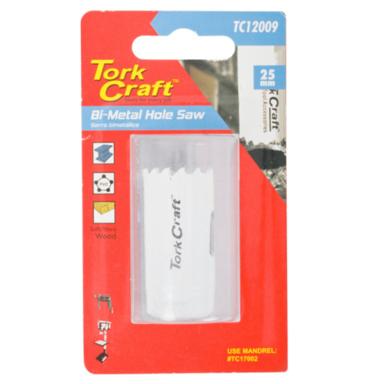Tork Craft - Hole Saw Metal 25mm