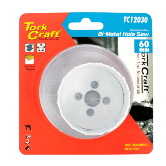 Tork Craft - Hole Saw Metal 60mm