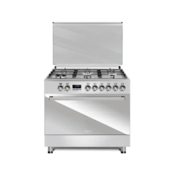 Ferre - Free Standing Gas Stove 6 Burner + Mini Wok - 90cm x 60cm S/S (F9S60E7.PI)