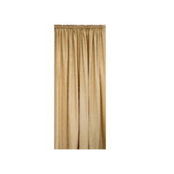 Pierre Cardin - Curtain Taped lined 230cm x 218cm - Artemis Natural 813