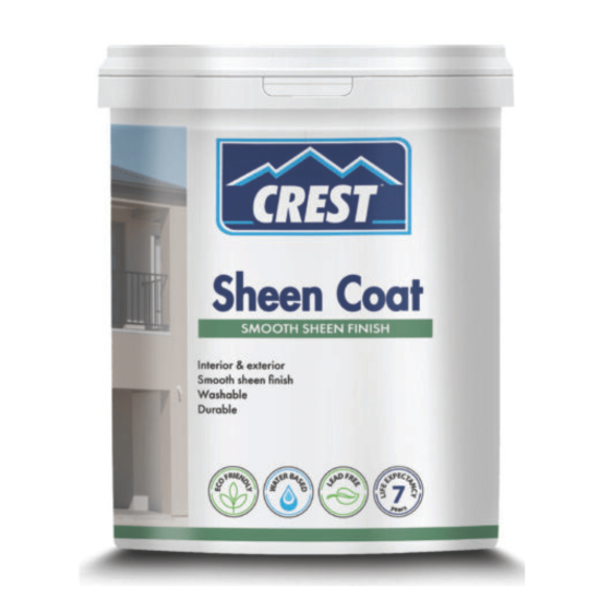 Crest Sheen Coat - Grey Rock 5L