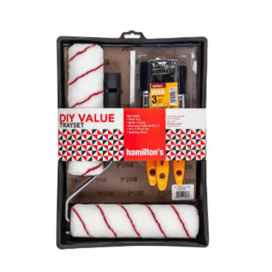 Hamilton's - DIY Value Paint Roller Trayset - 225mm