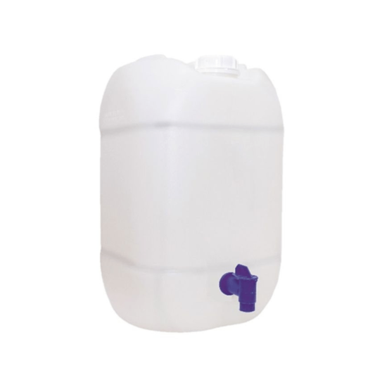 Plastic Water Container and Tap 25LT - V0503037