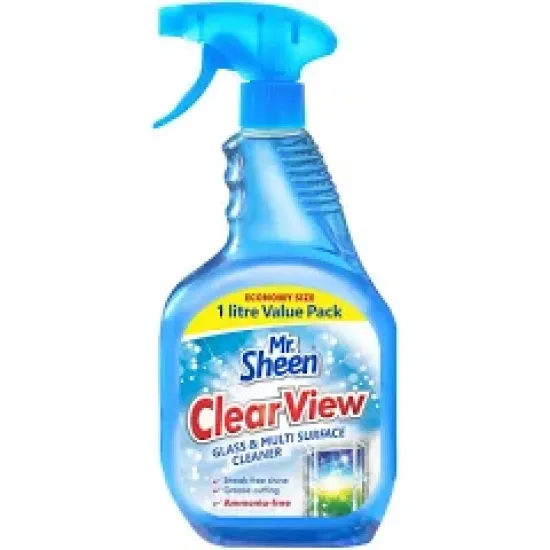Mr Sheen Clearview Glass and MSC 1 Liter
