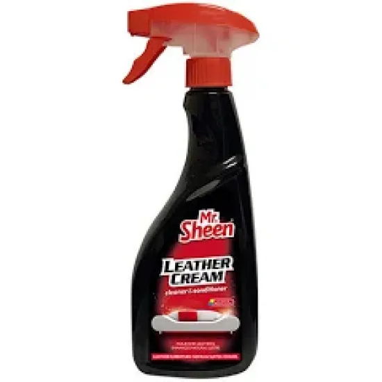 Mr Sheen Leather Cream Trigger Spray 500ml