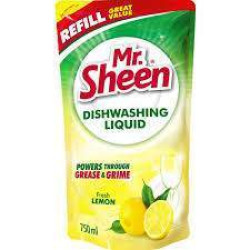 Mr Sheen Dishwashing Liquid Refill Bag 750ml