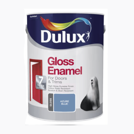 Dulux - Gloss Enamel - Azure Blue - 1L