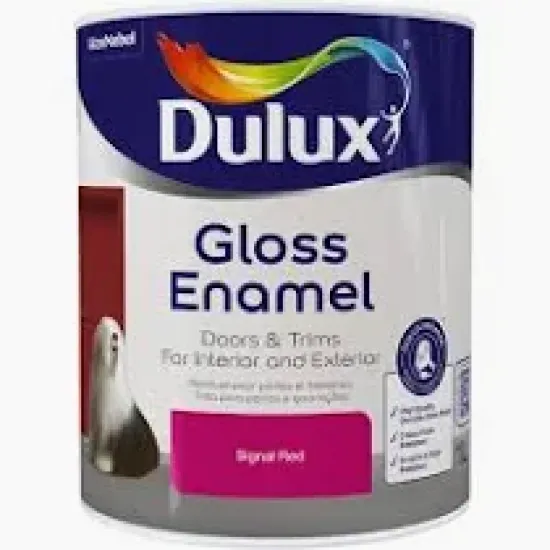 Dulux - Gloss Enamel - Signal Red - 1L