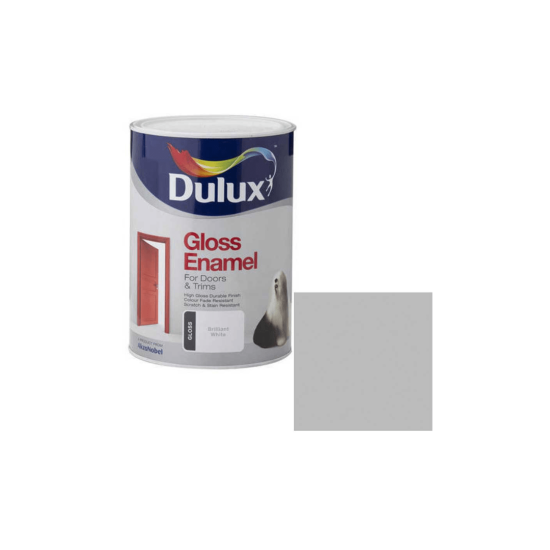 Dulux - Gloss Enamel - Whisper Grey - 5L