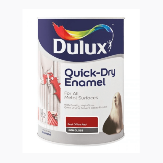 Dulux - Quick Dry - Enamel - Post Office Red - 5L