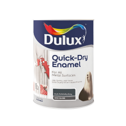Dulux - Quick Dry - Enamel - Dark Admiral Grey -1L