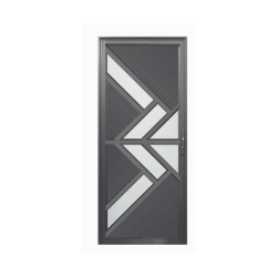Aluminium - Charcoal - Door - Ntombi - Single