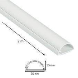Dline - E/Trunking - White - 30mm x 15mm x 2m - (D23015WSA)