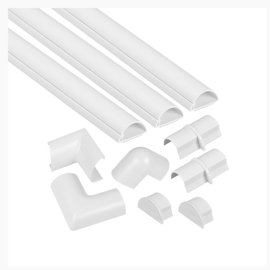 Dline - Trunking - White - C/OVER Pack - (DCLOAP22QSW)