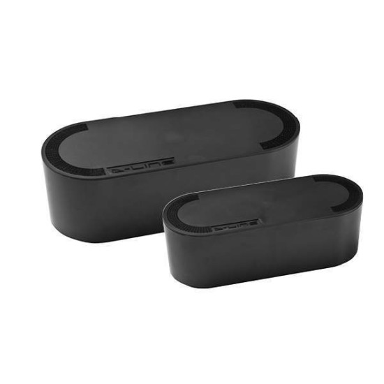Dline - E/Cable Tidy Unit - Black Small - (DCTUSMLB)