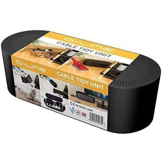Dline - D/Cable Tidy Unit Kit - Black - (DEU/CKITB)