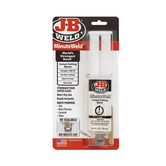 J-B Weld Minute Weld Syringe