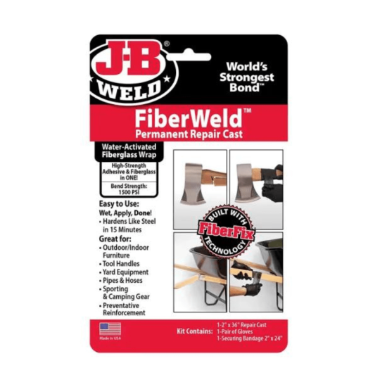 J-B Weld Fiberweld Permanent Repair Cast