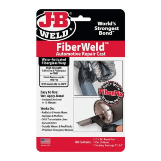 J-B Weld - Fiber Weld Automotive Repair Cast J-B Weld - Fiber Weld Automotive Repair Cast
