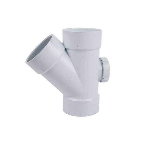 Marley- PVC - SV - Junction Plain 135Deg - 40mm -WTE42