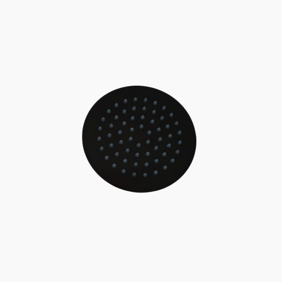 Livorno - Shower Head RND-BLK - SH25