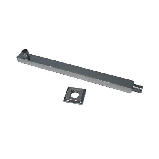 Livorno - Shower Arm - Square Chrome SH10