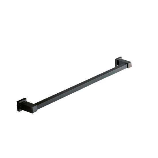 Livorno - Towel Bar - M/BLACK - 24''- BAB10