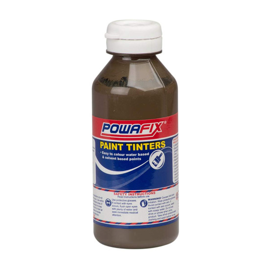 Powafix - Paint Tinters - 50ml - Assorted Colour - Brown Oxide - colour: Brown Oxide