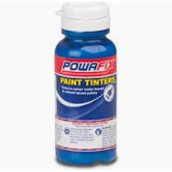 Powafix - Paint Tinters - 50ml - Assorted Colour - Phthalo Blue - colour: Phthalo Blue