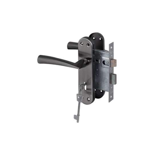 Yale - Mortice Lockset -3LV - Dritta -Satin Black Nickel - 22-A083-3L-5701