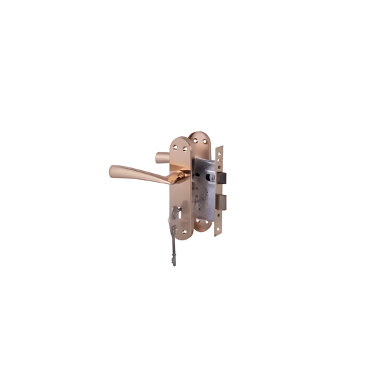 Yale - Mortice Lockset -3LV - Dritta - Rose Gold - 22-A083-3L-6701