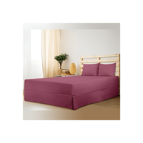 Pierre Cardin - Easyfit Set - Assorted Colours - Double Size - DUSTY ROSE - colours: DUSTY ROSE