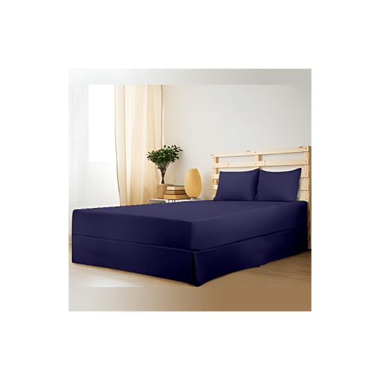 Pierre Cardin - Easyfit Set - Assorted Colours - Double Size - NAVY - colours: NAVY