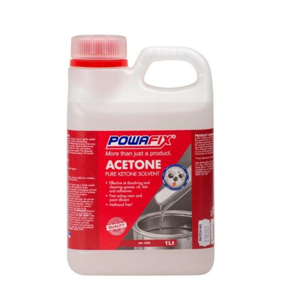 Powafix - Acetone - 1lt