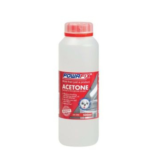 Powafix - Acetone - 500ml