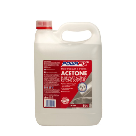 Powafix - Acetone - 5lt