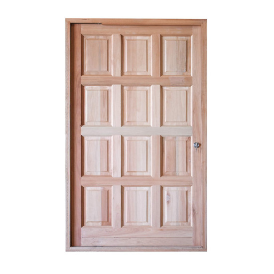 Jad Doors - Pivot Doors - Saligna 12 Panel (25202)