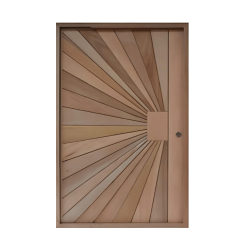 Jad Doors - Pivot Door - Meranti Sunray