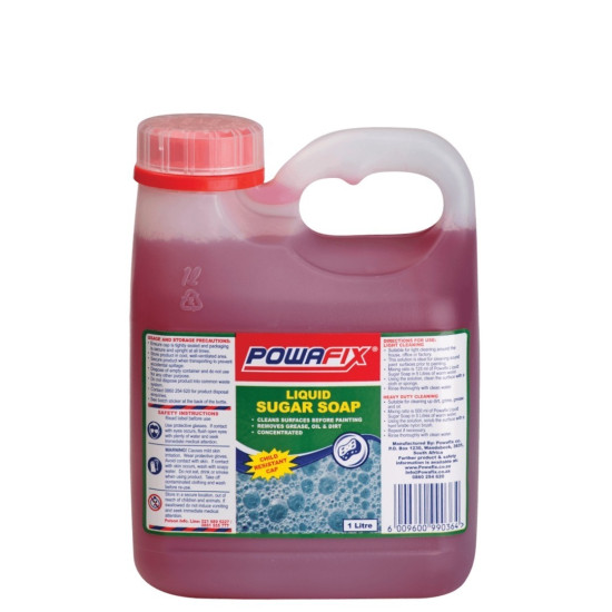 Powafix - Liquid Sugar Soap - 1lt