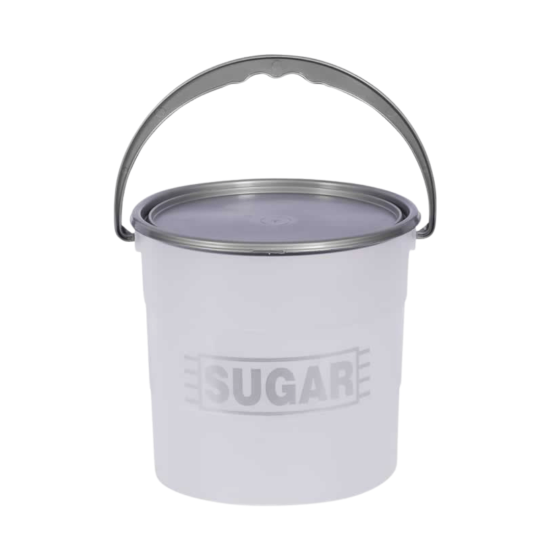 Buzz - Plastic Bucket & Lid - 10LT- Sugar
