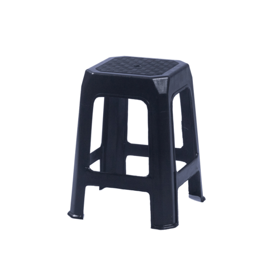 Buzz - Plastic Black Stools - Recycled