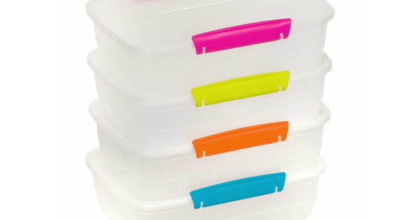 Buzz - Contour Plastic Container - 1Pc - 2.5L